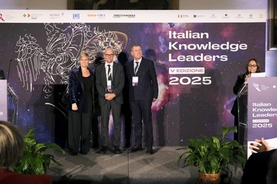 Prof. Alberto Auricchio Recognized as Italian Knowledge Leader 2025