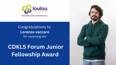 Lorenzo Vaccaro Awarded 2024 CDKL5 Forum Junior Fellowship for Groundbreaking Research on Rare Neurodevelopmental Disorder