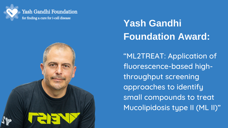 Diego Medina Awarded Yash Gandhi Foundation Grant for Rare Disease Research