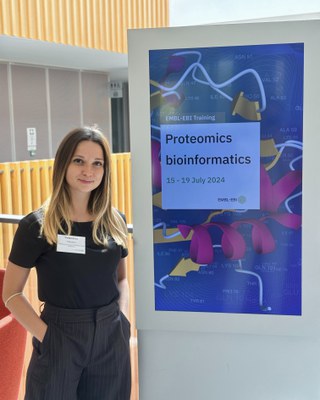 Valentina Marano Awarded Travel Grant to Attend Prestigious Proteomics Course