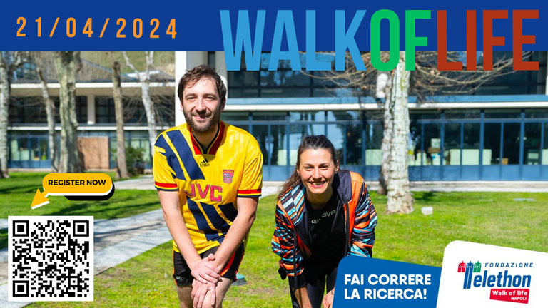 Join the XI Walk of Life in Naples: A Step Forward in the Fight Against Rare Genetic Diseases