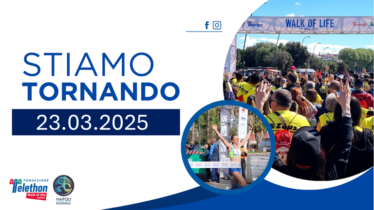 Join the XII Walk of Life in Naples: Together, we make research run toward the cure