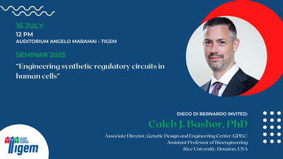 Caleb J. Bashor, PhD - "Engineering synthetic regulatory circuits in human cells"