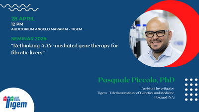 Pasquale Piccolo, PhD - "Rethinking AAV-mediated gene therapy for fibrotic livers"