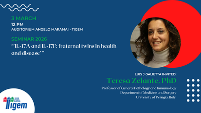 Teresa Zelante - "IL-17A and IL-17F: fraternal twins in health and disease"