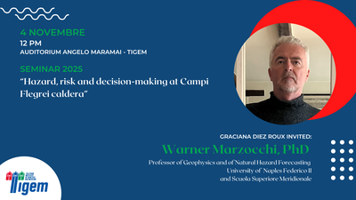 Warner Marzocchi, PhD - "Hazard, risk and decision-making at Campi Flegrei caldera"